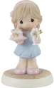 Precious Moments 213009 Girl with Cake and Sundae Figurine