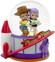 Precious Moments 213107 Disney Pixar Pizza Planet Toy Story Musical Snow Globe