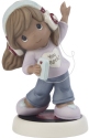 Precious Moments 216006 Girl with Headphones Figurine