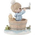 Precious Moments 219103N Sailor Boy With Dog Figurine