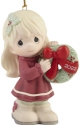 Precious Moments 221002ii Dated 2022 Girl Christmas Ornament