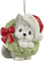 Precious Moments 221008i Dated 2022 Dog Christmas Ornament