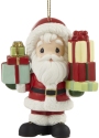 Precious Moments 221012 Annual Santa with Gifts Ornament