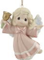 Precious Moments 221045 Annual Angel with Bell Ornament