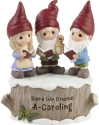 Precious Moments 221107N Three Gnomes Caroling Musical