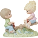 Precious Moments 222005N Couple On Teeter Totter Figurine