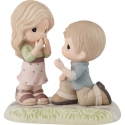 Precious Moments 222007N Boy On Knee Proposing To Girl Figurine