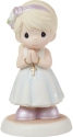 Precious Moments 222021N Standing Communion Blonde Girl Figurine