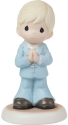 Precious Moments 222022 Standing Communion Blonde Boy Figurine