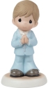 Precious Moments 222022E Standing Communion Brunette Boy Figurine