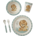 Precious Moments 222404 Baby Love Lion Feeding Set