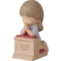 Precious Moments 223006E Spanish Brunette Girl Kneeling In Prayer Figurine