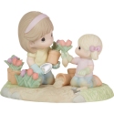 Precious Moments 223010N Mother And Daughter Gardening Figurine