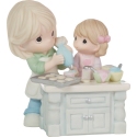 Precious Moments 223014 Girl and Grandma Baking Cookies Figurine