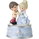 Precious Moments 223103 Disney Cinderella And Prince Dancing Rotating Musical