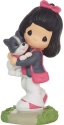 Precious Moments 226402 Girl With French Bulldog Figurine