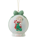Precious Moments 231003N Dated 2023 Girl Ball Ornament