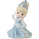 Precious Moments 231025N Disney Cinderella In Ball Gown And Tiara Figurine