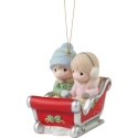 Precious Moments 231034 Couple In Sleigh Ornament