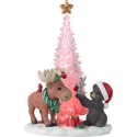 Precious Moments 231405N Moose And Woodland Animals LED Figurine