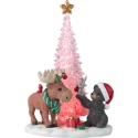 Precious Moments 231405 Moose And Woodland Animals LED Figurine