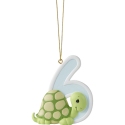 Precious Moments 231505N Turtle Age 6 Ornament