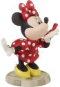 Precious Moments 231702 Disney Minnie Blowing Kiss in Red Dress Figurine