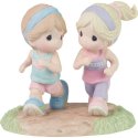 Precious Moments 232020N Two Friends Running Figurine