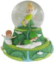 Precious Moments 232101 Disney Tinker Bell Rotating Musical Snow Globe with Blower