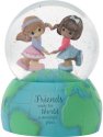 Precious Moments 232105 Inspirational Girls on World Musical Snow Globe