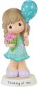 Precious Moments 232411 Girl with Balloon and Flowers Figurine