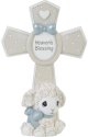 Precious Moments 232417N Baptism Luffie Lamb Cross