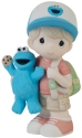 Precious Moments 236004 Sesame Street Boy Fan Figurine