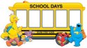 Precious Moments 237402 Sesame Street School Bus Photo Frame