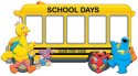 Precious Moments 237402N Sesame Street School Bus Photo Frame