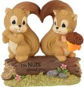 Precious Moments 239014N Squirrel Couple LED Figurine