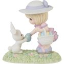 Precious Moments 239023 Girl with Bunny Figurine
