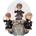 Precious Moments 241113 Harry Potter with Friends Hogwarts Snow Globe
