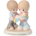 Precious Moments 251027 Rainbow Baby Couple Figurine