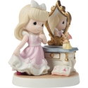 Precious Moments 251036 Cinderella with Mirror Figurine