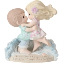 Precious Moments 252002N Beach Couple Standing In Waves Figurine