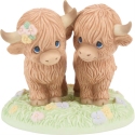 Precious Moments 252004N Highland Cow Couple Figurine