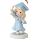 Precious Moments 252006N Graduation Girl With Cross Figurine