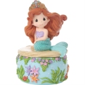 Precious Moments 252408 Ariel Covered Trinket Box