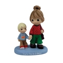 Precious Moments 252446N Grandma With Grandson Figurine