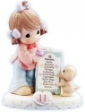 Precious Moments 260924B Brunette Girl with Puppy and Ice Cream Age 11 Figurine