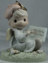 Precious Moments 272558 Boy Angel and Cow Figurine