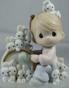 Precious Moments 456101 Drummer Boy and Bunnies Ornament