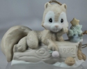 Precious Moments 520411i I'm Nuts About You Squirrel Ornament 1992 