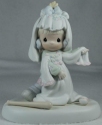 Precious Moments 520799i Girl Trying On Wedding Dress Figurine